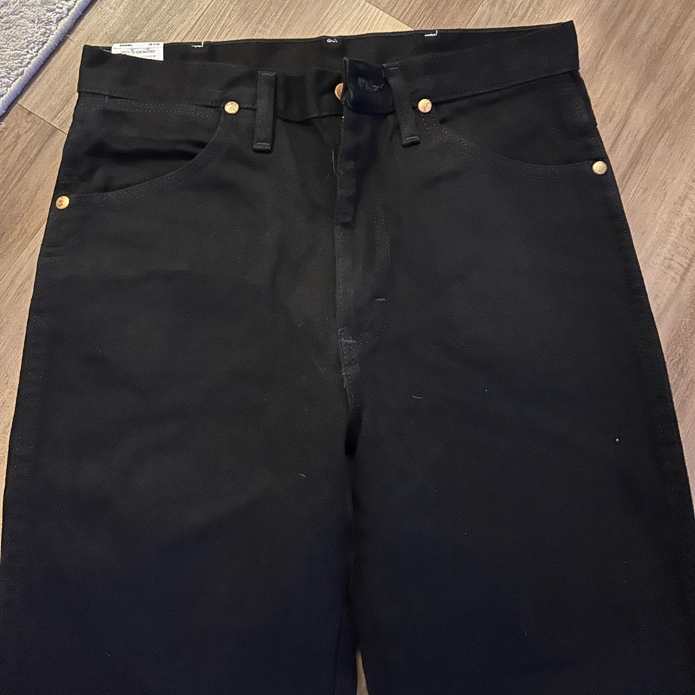 Wrangler Black Bootcut Jeans - Picture 4 of 5